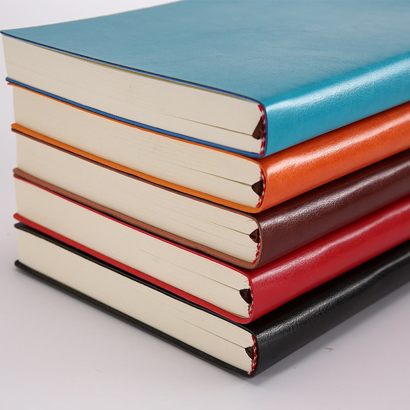 Soft Leather Notebook - Size A5 - Perfect for Journaling