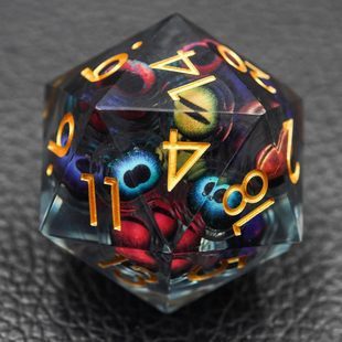 Large D20 Polyhedron Die
